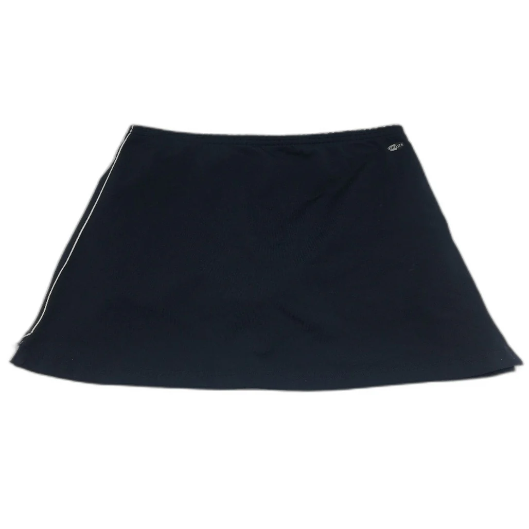 Adidas Navy Blue Tennis Skirt Over Shorts Activewear Skort Ladies Size 14 - Image 2