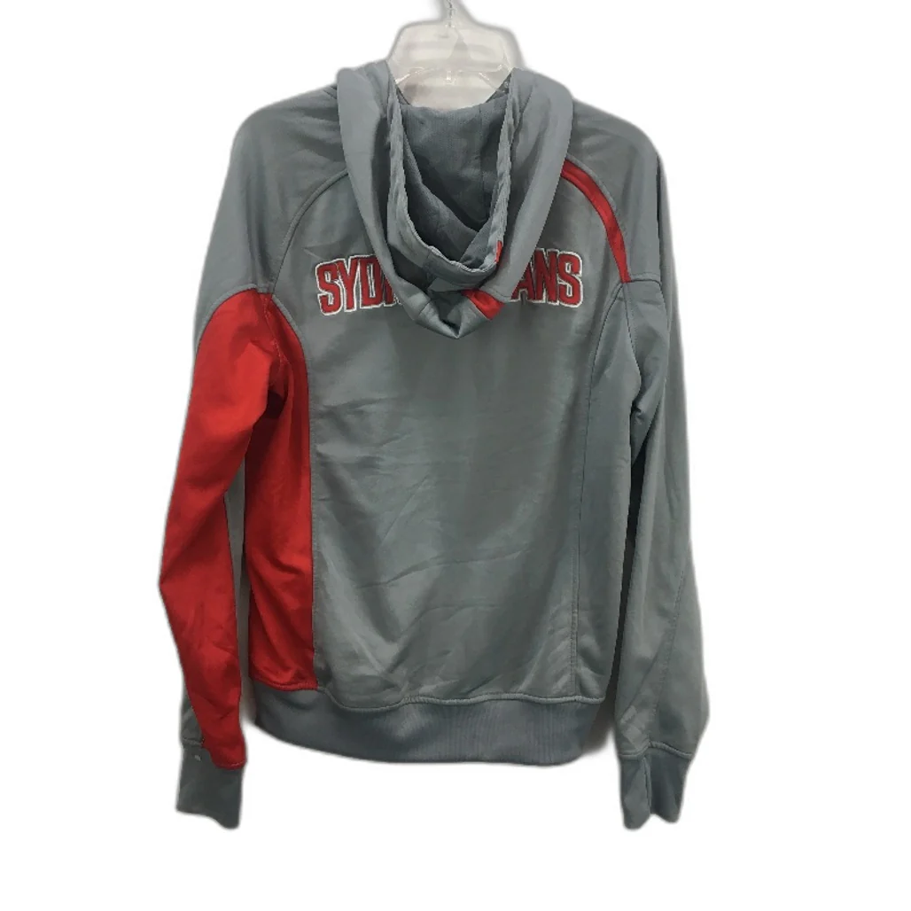 AFL Teamgear Grey Sydney Swans Football Club Hooded Jumper Mens Size Small - Image 2