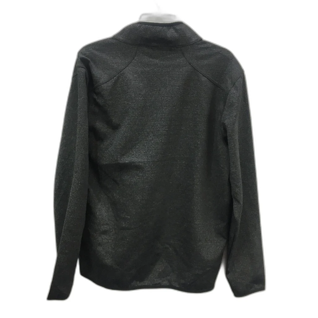 Calvin Klein GOLF Charcoal Quarter Zip Lightweight Pullover Jumper Mens Size L - Image 2
