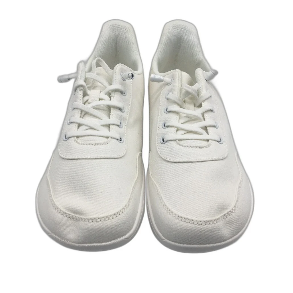 Hobibear Wide Width Minimalist White Canvas Zero Drop Shoes Unisex Sze EU 43 NEW - Image 2