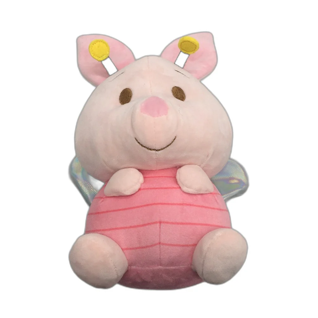 Disney Winnie The Pooh Butterfly & Halloween Piglet Set Of Stuffed Toys NEW - Image 3