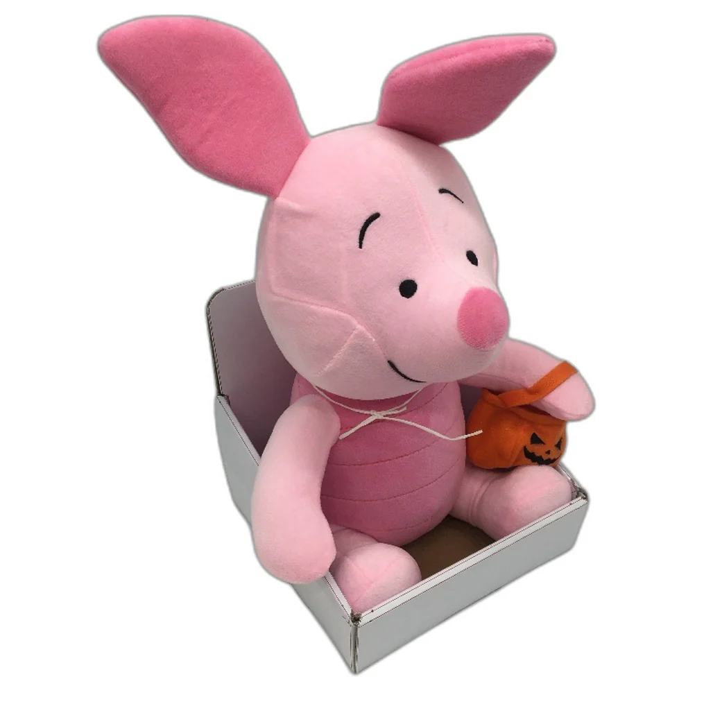 Disney Winnie The Pooh Butterfly & Halloween Piglet Set Of Stuffed Toys NEW - Image 4