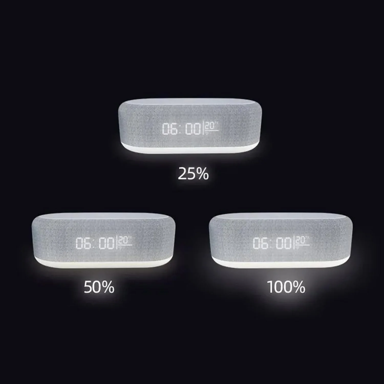 Smart Dimmable Adjustable Wireless Phone Charger LED Alarm Clock DEMO - Image 8