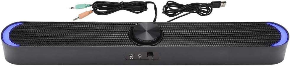 Mini Black Computer Speaker Subwoofer with Deep Bass and 3.5mm Jack NEW - Image 3