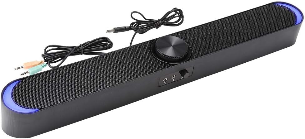 Mini Black Computer Speaker Subwoofer with Deep Bass and 3.5mm Jack NEW - Image 9