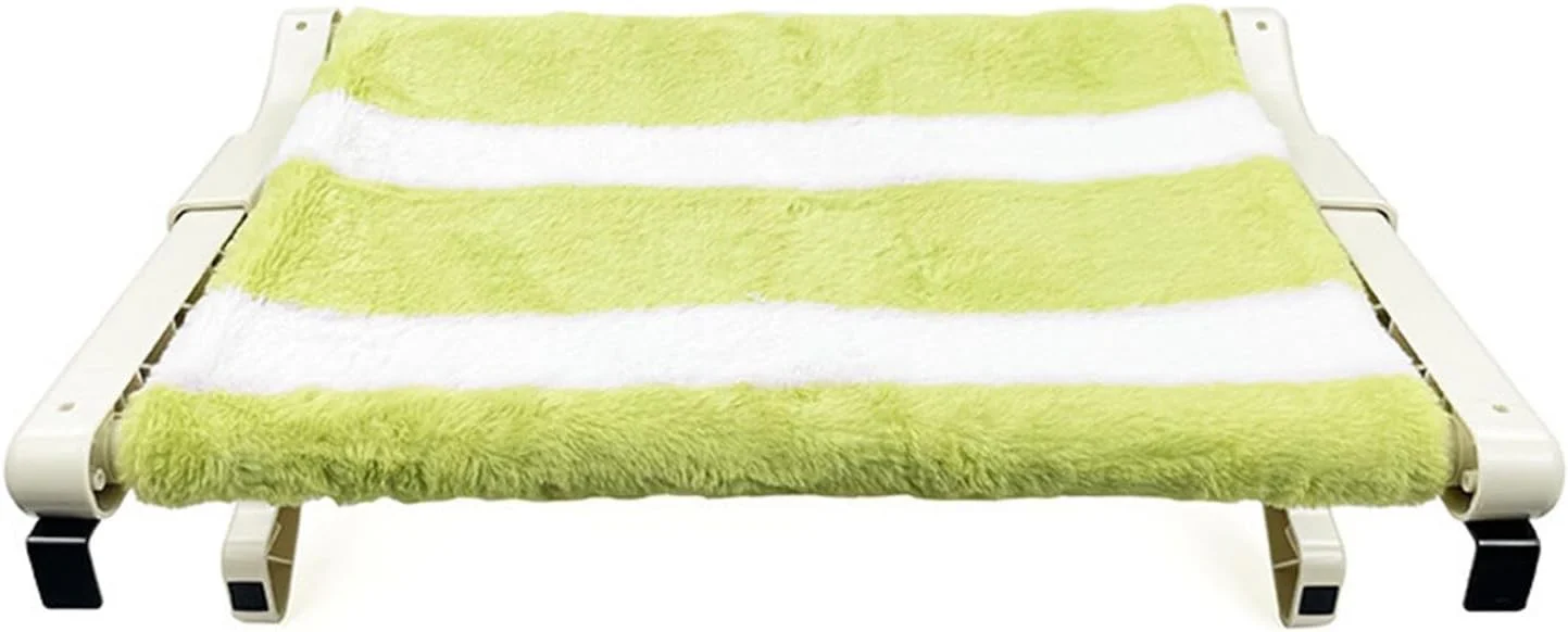 Green & White Space Saving Cat Bed Window Hammock NEW - Image 6