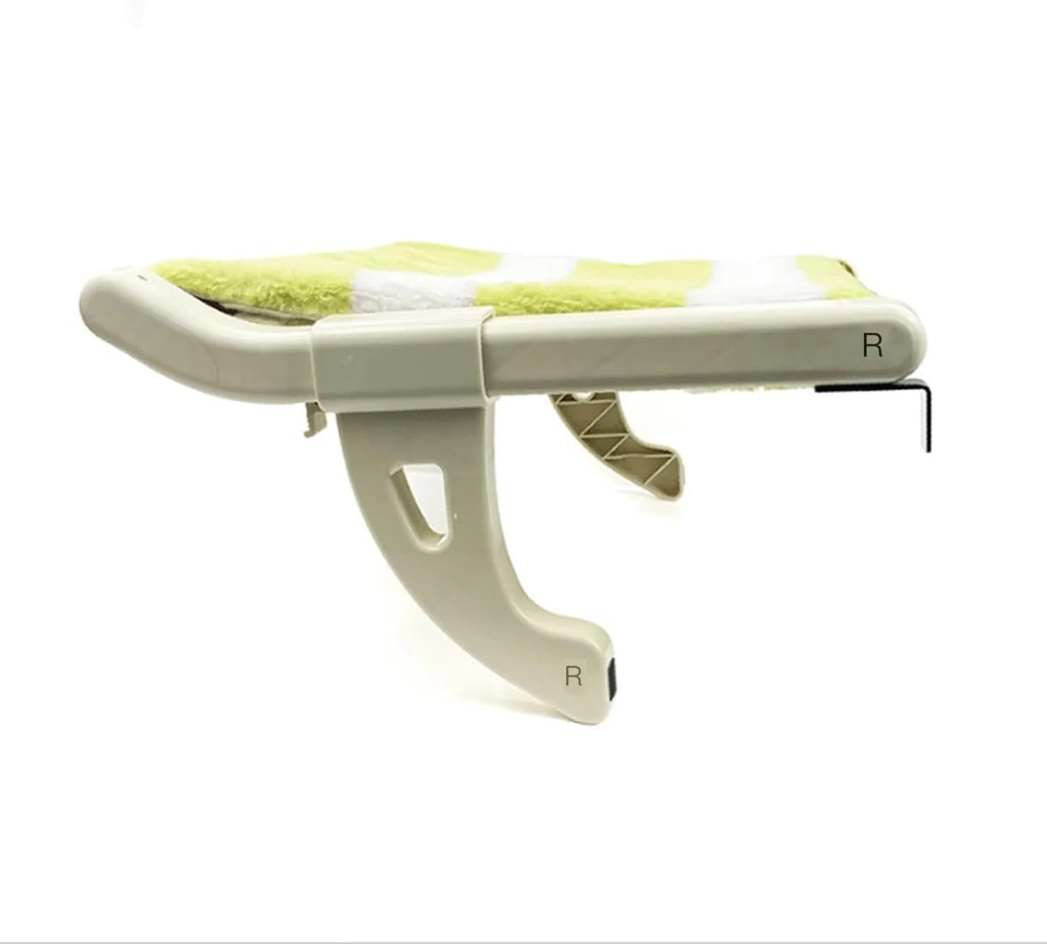 Green & White Space Saving Cat Bed Window Hammock NEW - Image 7
