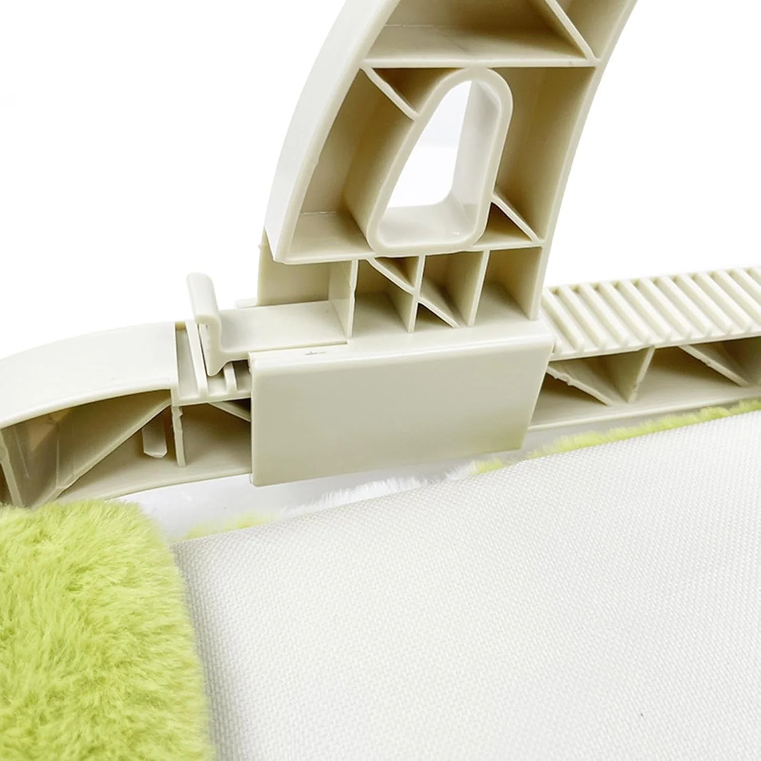 Green & White Space Saving Cat Bed Window Hammock NEW - Image 8