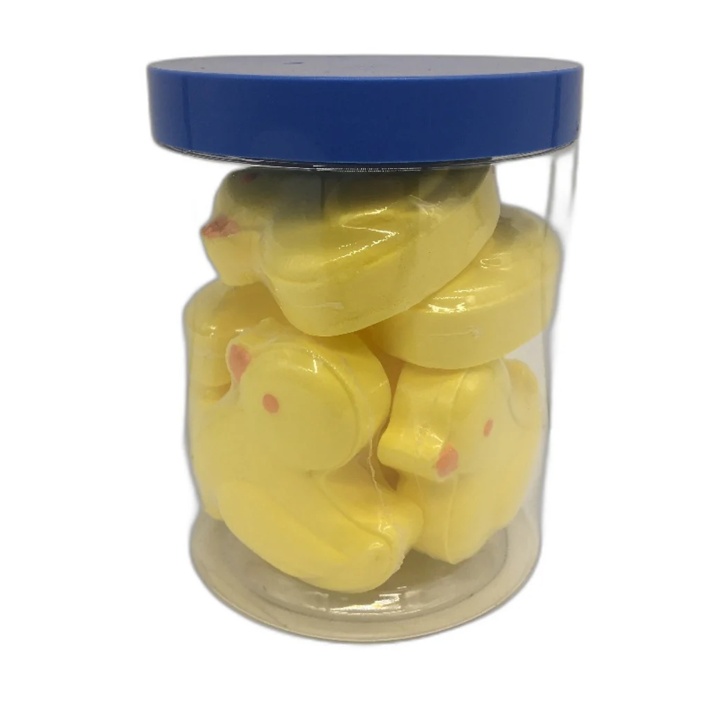 OXX 10 Piece Rubby Ducky Themed Bath Bombs Fizzers Beauty Product Pack NEW - Image 6