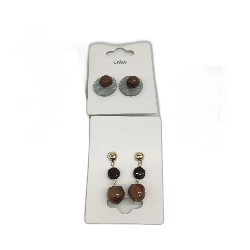 BULK LOT 14 Pce Earth Toned & Gold Plate Assorted Costume Fashion Jewellery NEW - Image 4