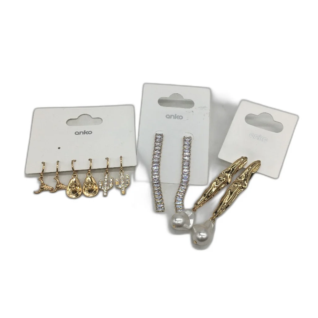 BULK LOT 28 Piece Stone Set Gold Plated Assorted Costume Fashion Jewellery NEW - Image 5