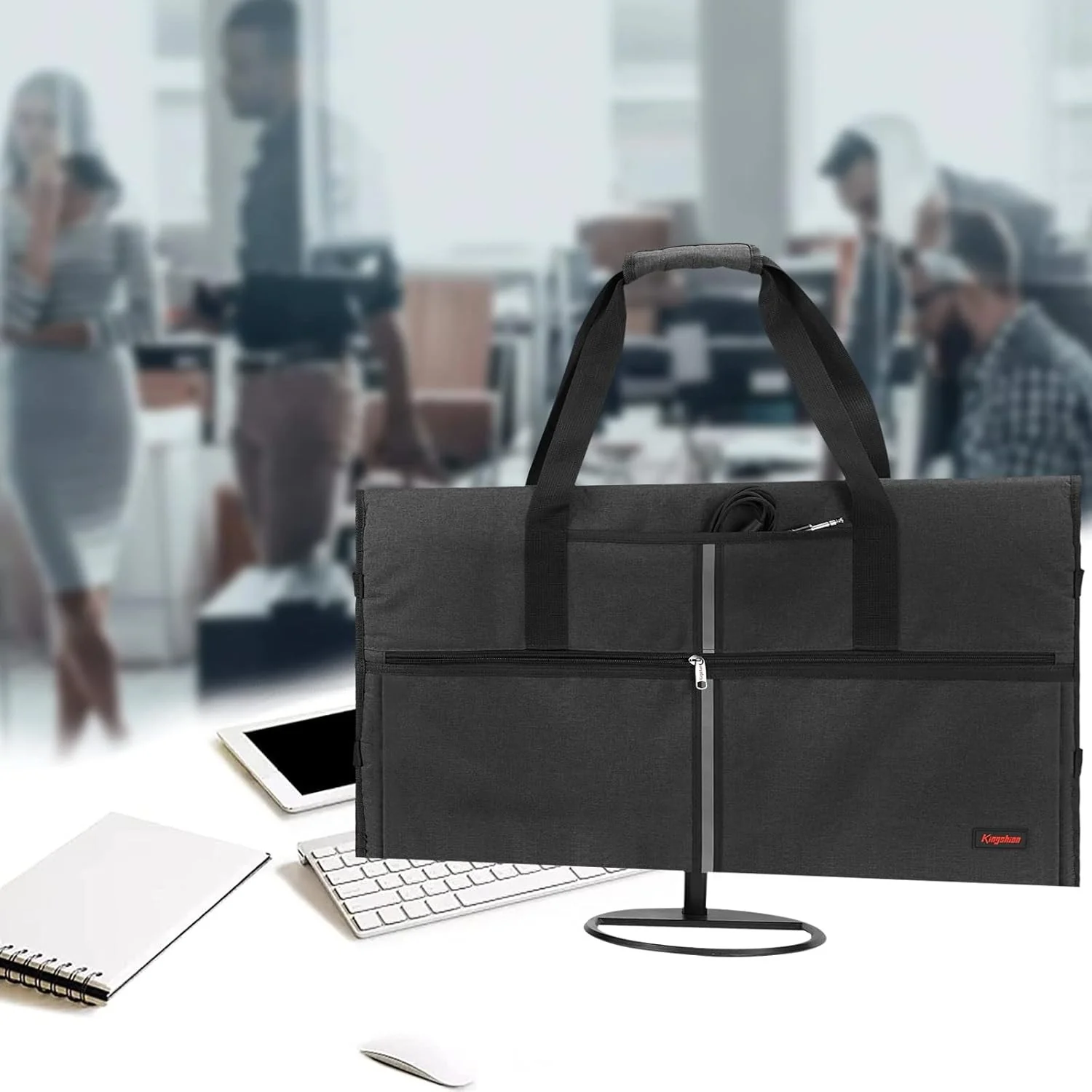 Kingshion Monitor Carrying Bag for 30-Inch All-in-One Desktop Computer Case - Image 4