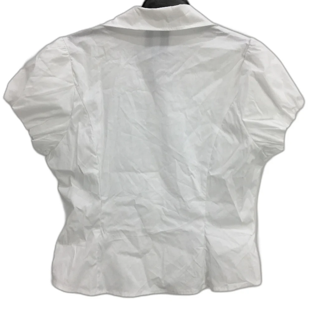 Alice In The Eve 'Monica' Button Down Short Sleeve Blouse Women Size L NEW - Image 2