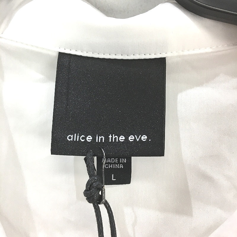Alice In The Eve 'Monica' Button Down Short Sleeve Blouse Women Size L NEW - Image 4
