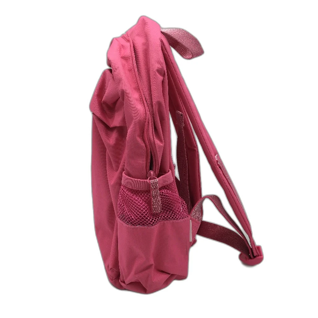 Identity Direct Pink Backpack Silver Detailing 1 Front Pocket & Side Compartment NEW - Image 6