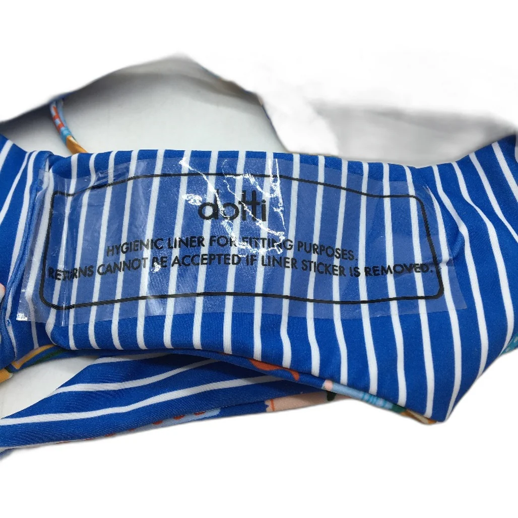 Dotti Azure Blue Santorini Postcard Swim Bikini Bottom Ladies Size Medium NEW - Image 4