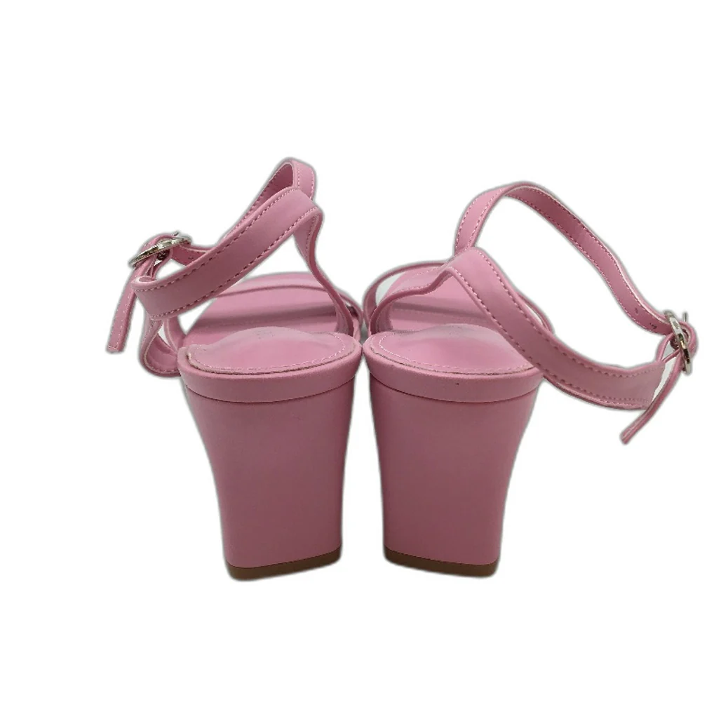 Tokito Florence Pink Buckled Heeled Strappy Sandal Ladies Size 9 SAMPLE NEW - Image 5