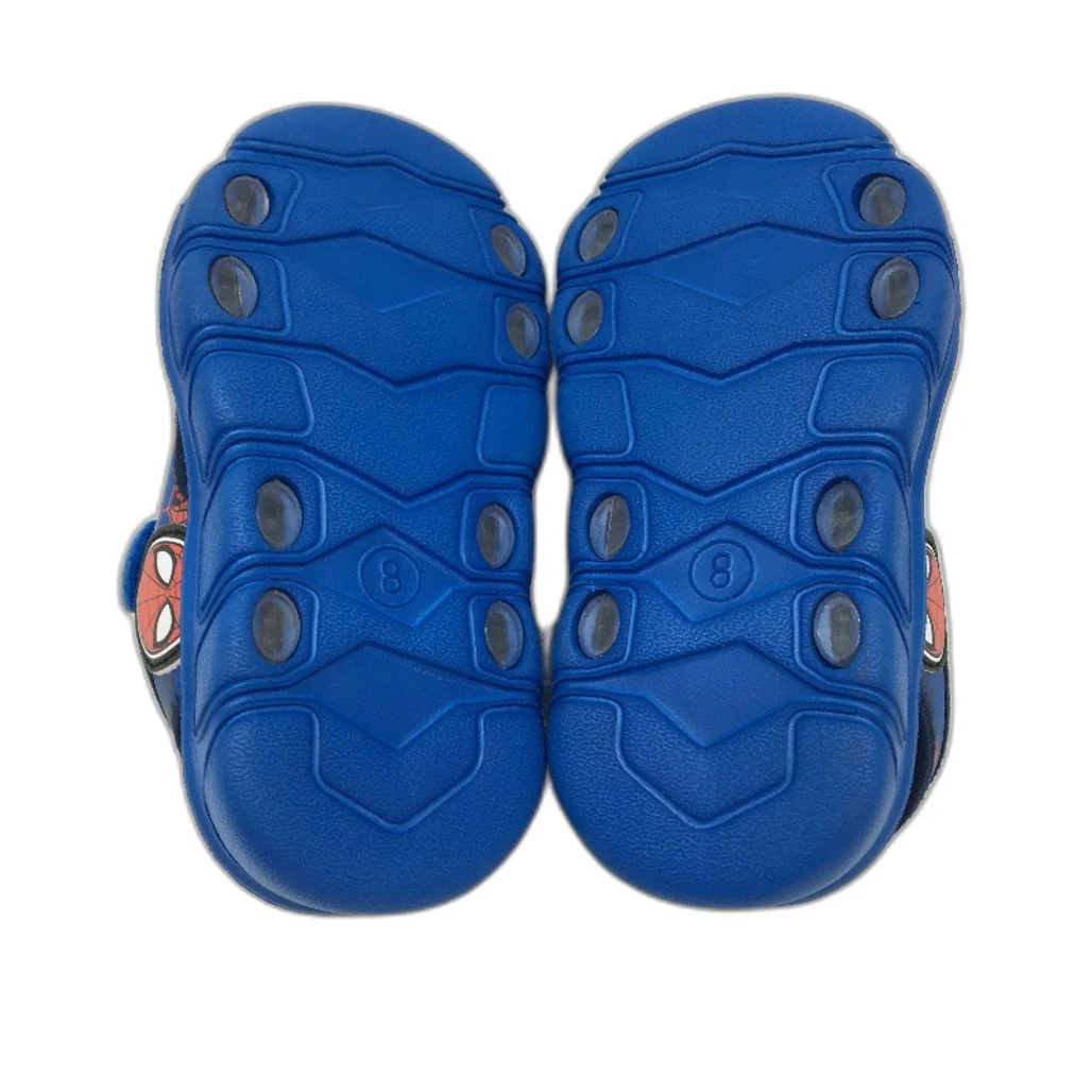 Marvel Spiderman Soft Squishy Toy & Kids Re & Blue Sandals Size 8 NEW - Image 5