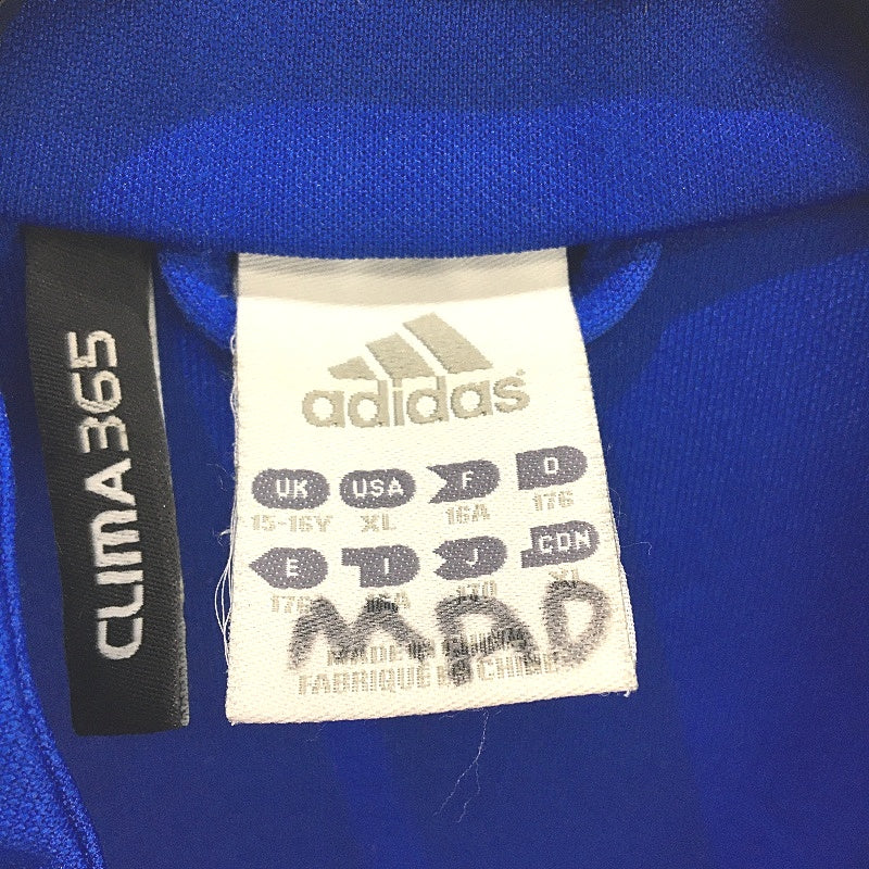 Adidas Coquitlam Metro Ford Soccer Club Blue Zip Jacket Junior 15 to 16y Size XL - Image 4