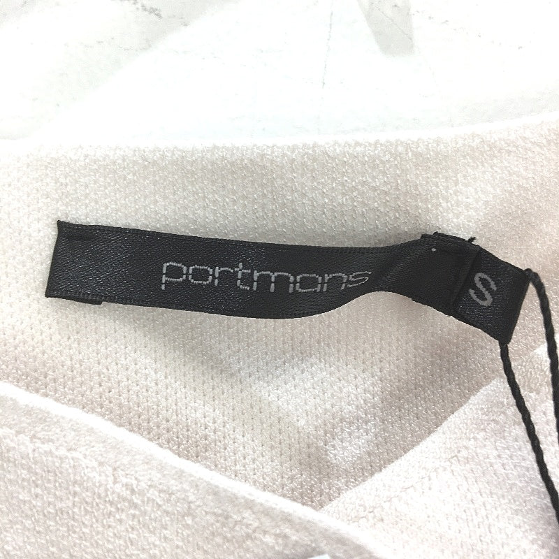 Portmans  White Dolly Milano Abstract Button Vest Top Ladies Size Small NEW - Image 3