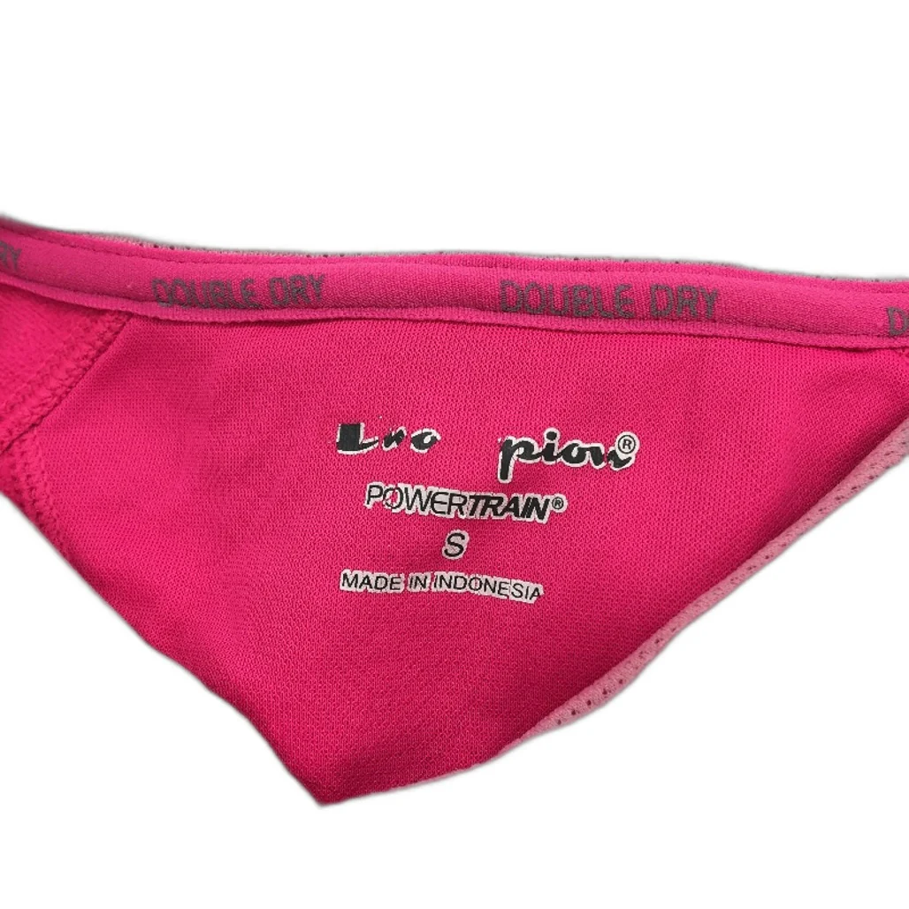 Champion Bright Pink Hooded Sports Jumper Mesh Inner-Hood Ladies Size Small - Image 3