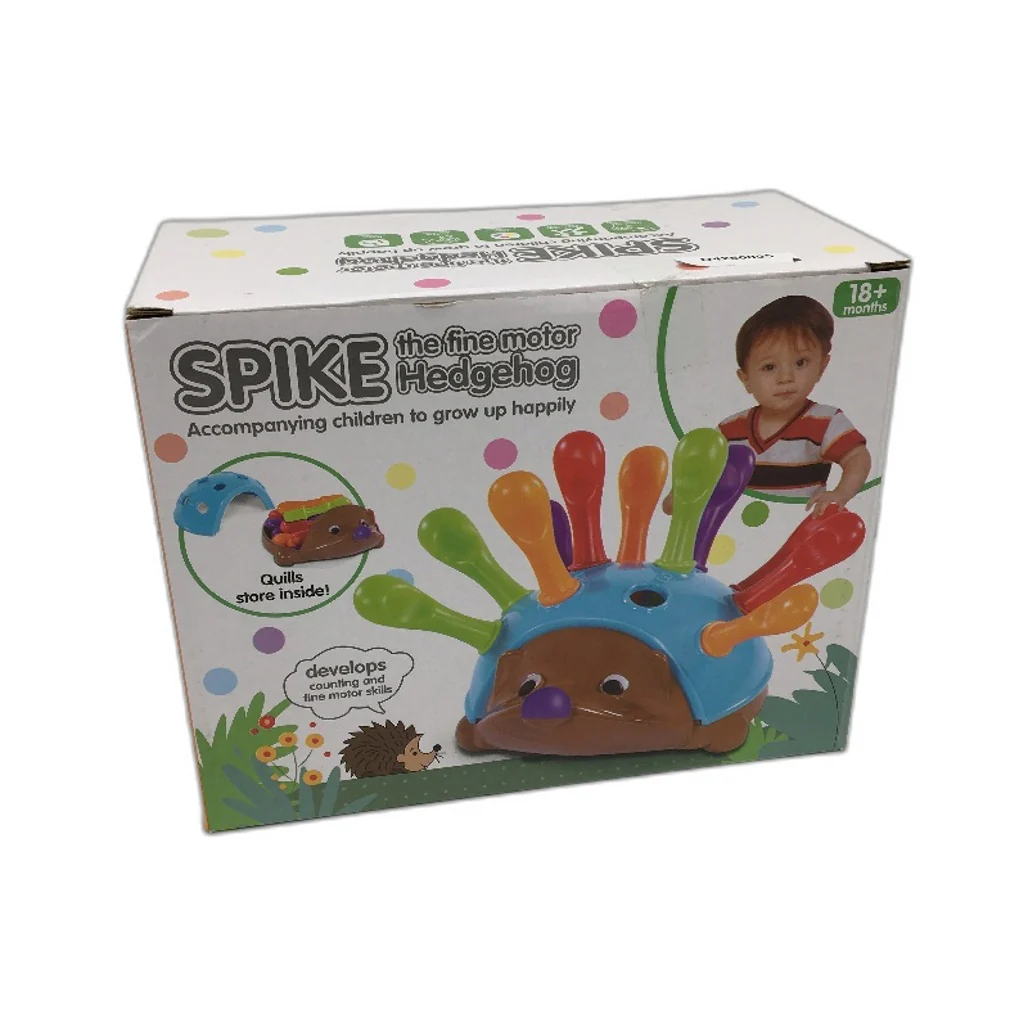 14 Pcs Spike The Fine Motor Hedgehog Learning Educational Montessori Toy - Image 6