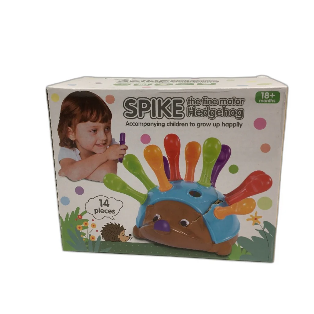 14 Pcs Spike The Fine Motor Hedgehog Learning Educational Montessori Toy - Image 7