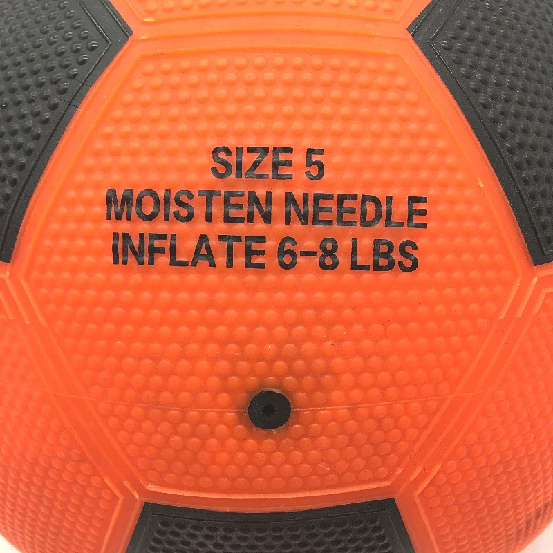 MPMVP Light Up Glow In The Dark Orange Soccer Ball Size 5 USB-C Rechargeable - Image 3