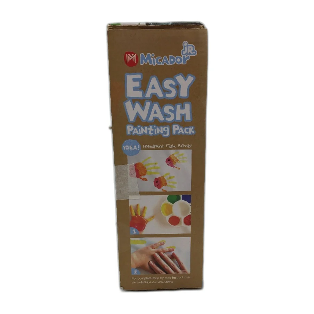 Micador Jr. 40 Pce Easy Wash Painting Pack Kit For Kids Ages 3-8 NEW - Image 4