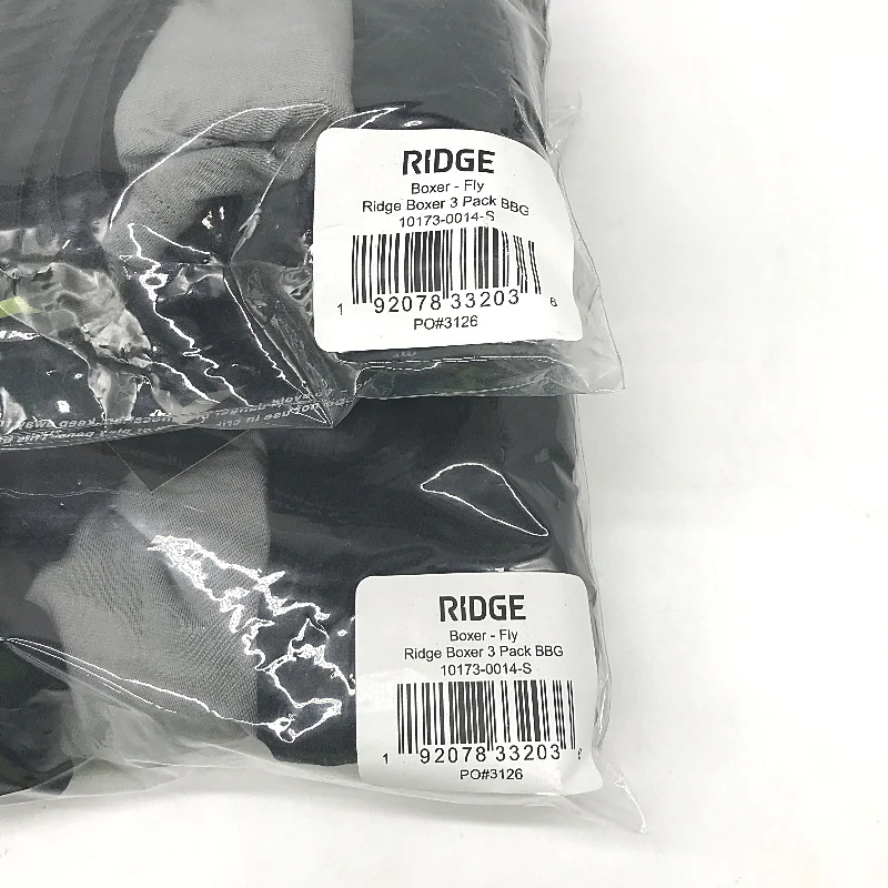 RIDGE 6 Pack Bundle Premium Quality Modal BBG Fly Front Boxer Size Small NEW - Image 6