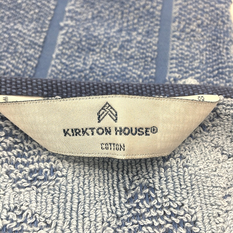 Kirkton House 4pc Assorted Blue Patterned Cotton Bath and Hand Towels NEW - Image 5