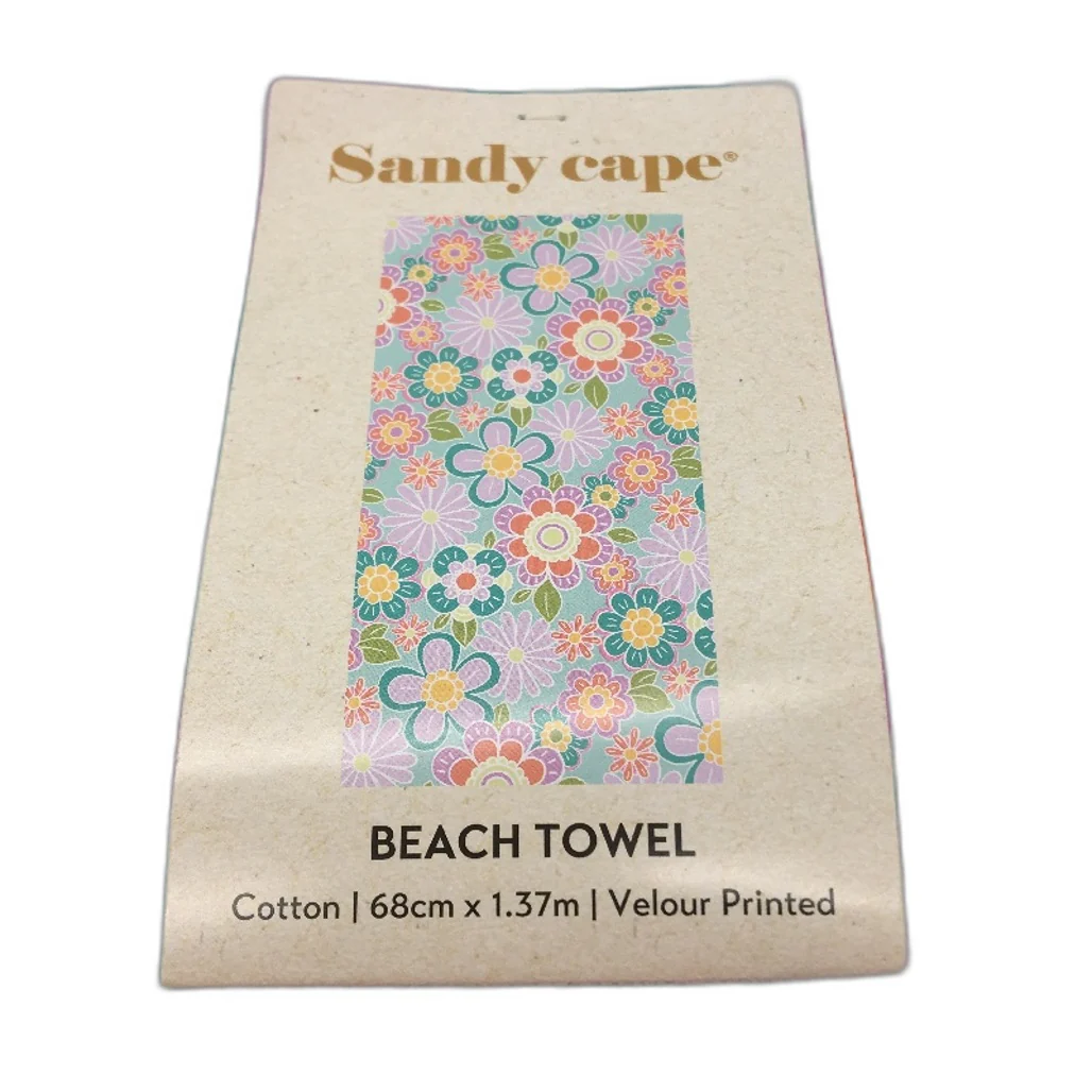 Sandy Cape & Target 4pc Assorted Blue Beach Towels and Face Washers NEW - Image 6