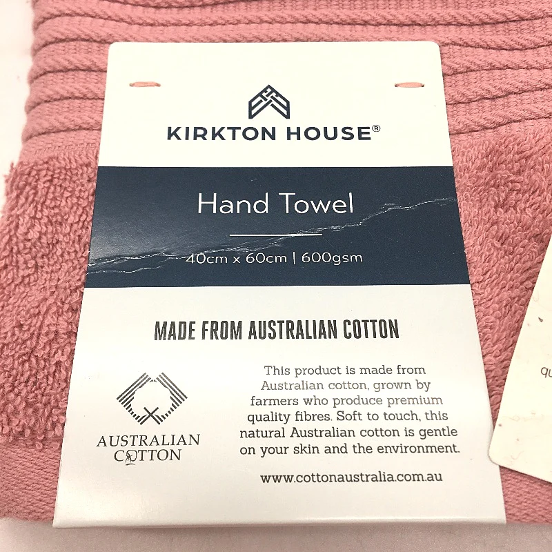 Kirkton House & Target 3pc Assorted Pink Cotton Bath and Hand Towels NEW - Image 4