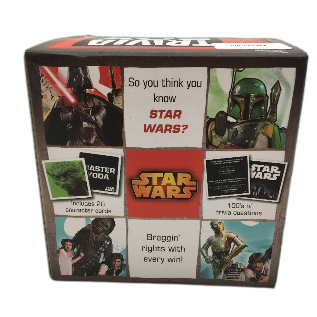 Disney Star Wars Board Game Classic Trivia Game Cards Gift Box - Image 2