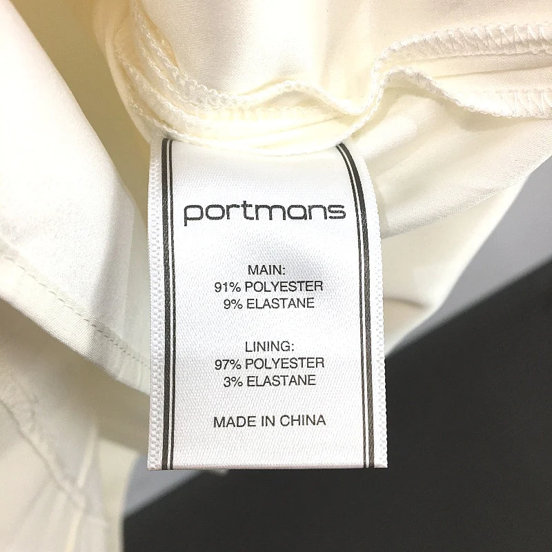 Portmans Vanilla White Jess Sleeveless Lined Blazer Dress Ladies Size 10 NEW - Image 6
