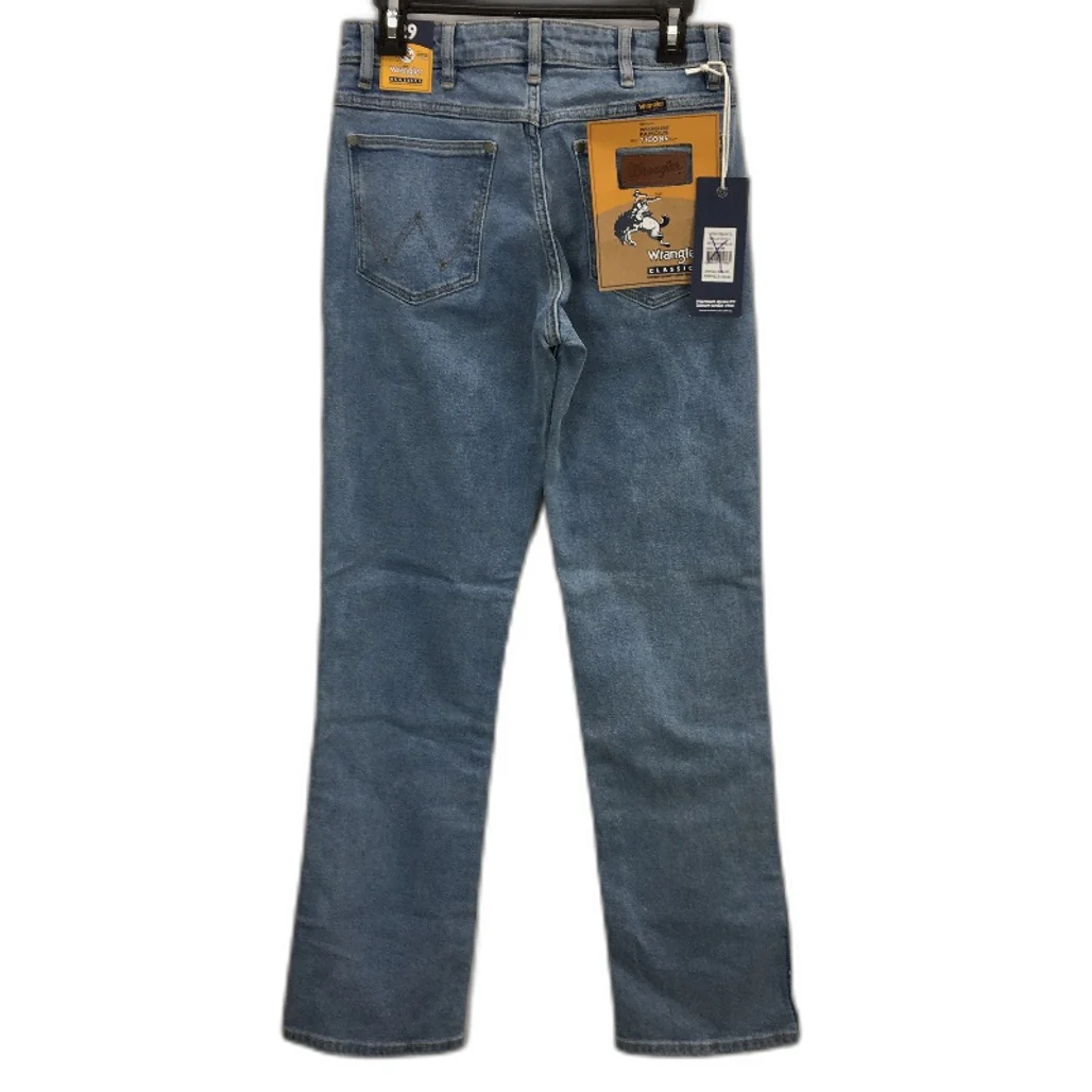 Wrangler Classics Moonshine Blue Regular Bootcut Denim Jeans Mens Size 29 R - Image 2