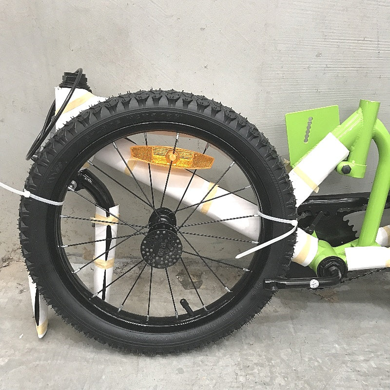 40cm Wheel Green & Black Moto X Bike Training Wheels KZ250 Motorcross NEW - Image 5