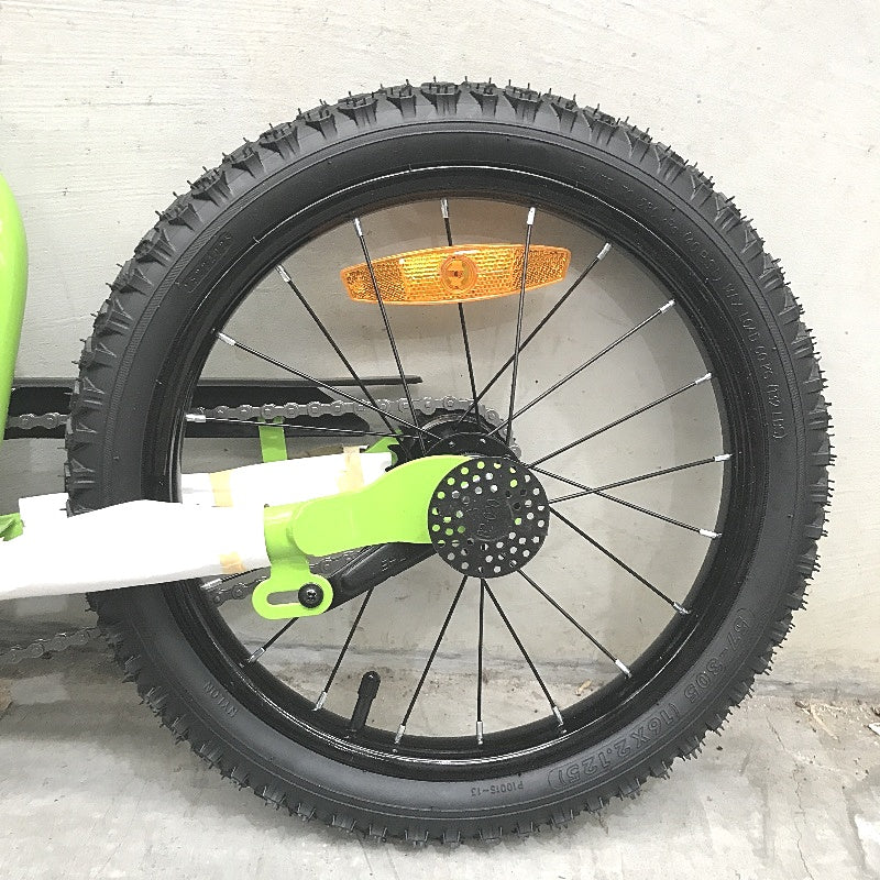 40cm Wheel Green & Black Moto X Bike Training Wheels KZ250 Motorcross NEW - Image 6