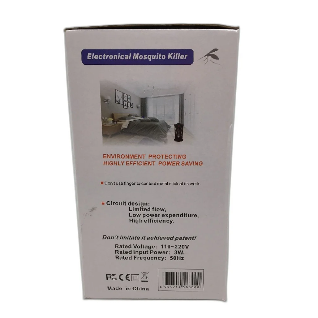 Mos-Quit Electronic Photocatalyst Mosquito Killer LED Lamp Mosquito Trapping NEW - Image 6