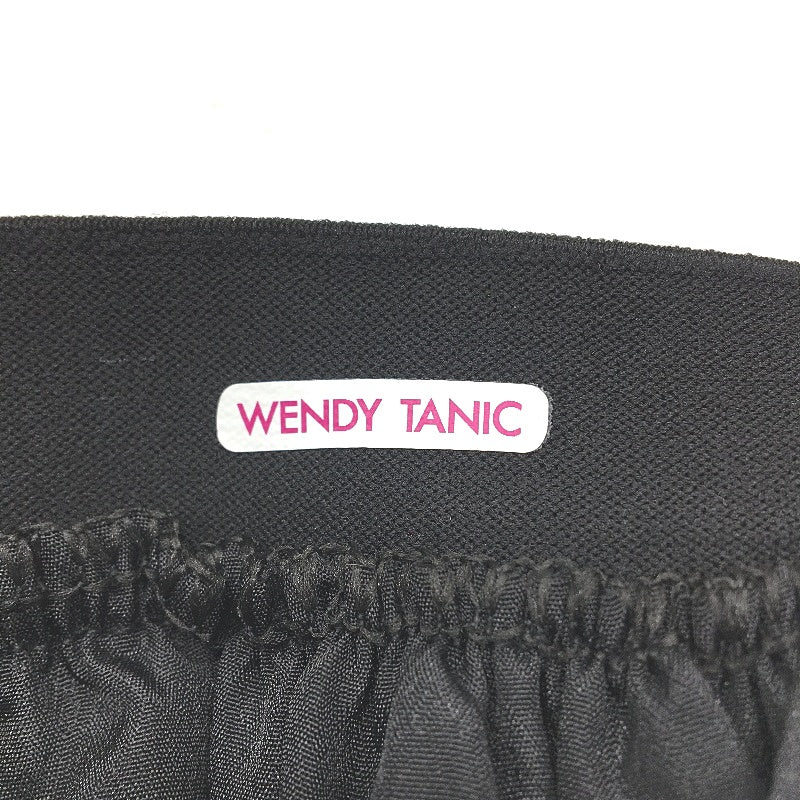 Wendy Tanic Black White Stripe Boat Neck Top & Maxi Tulle Skirt Set Womens Sz S - Image 4