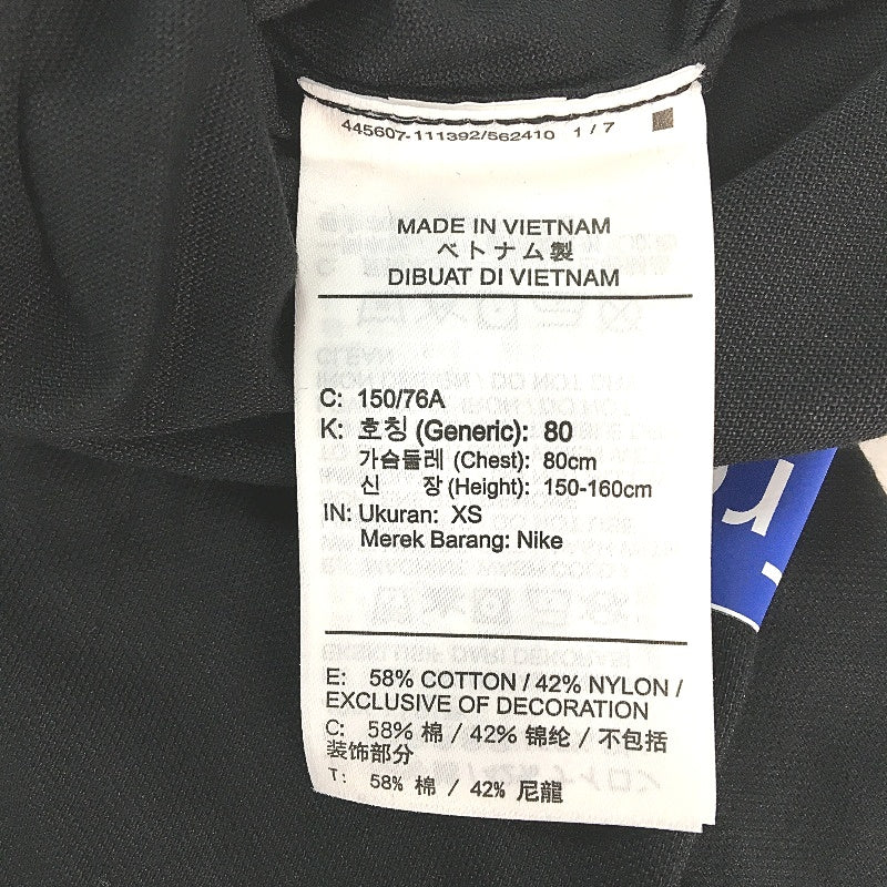 AFL Nike Collingwood Magpies Black Polo Shirt Short Sleeve Ladies Sz XS NEW - Image 5