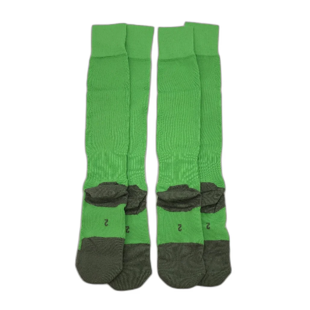 PUMA  2 Pack Fluro Green & Grey Striker Football High Sock Youth Sz US 3.5-6 NEW - Image 3