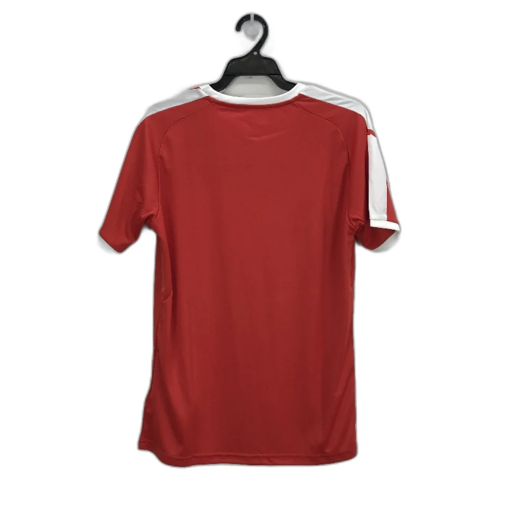 PUMA LIGA Jersey Red & White Short Sleeve Tshirt Training Top Mens Sz XS - Image 2