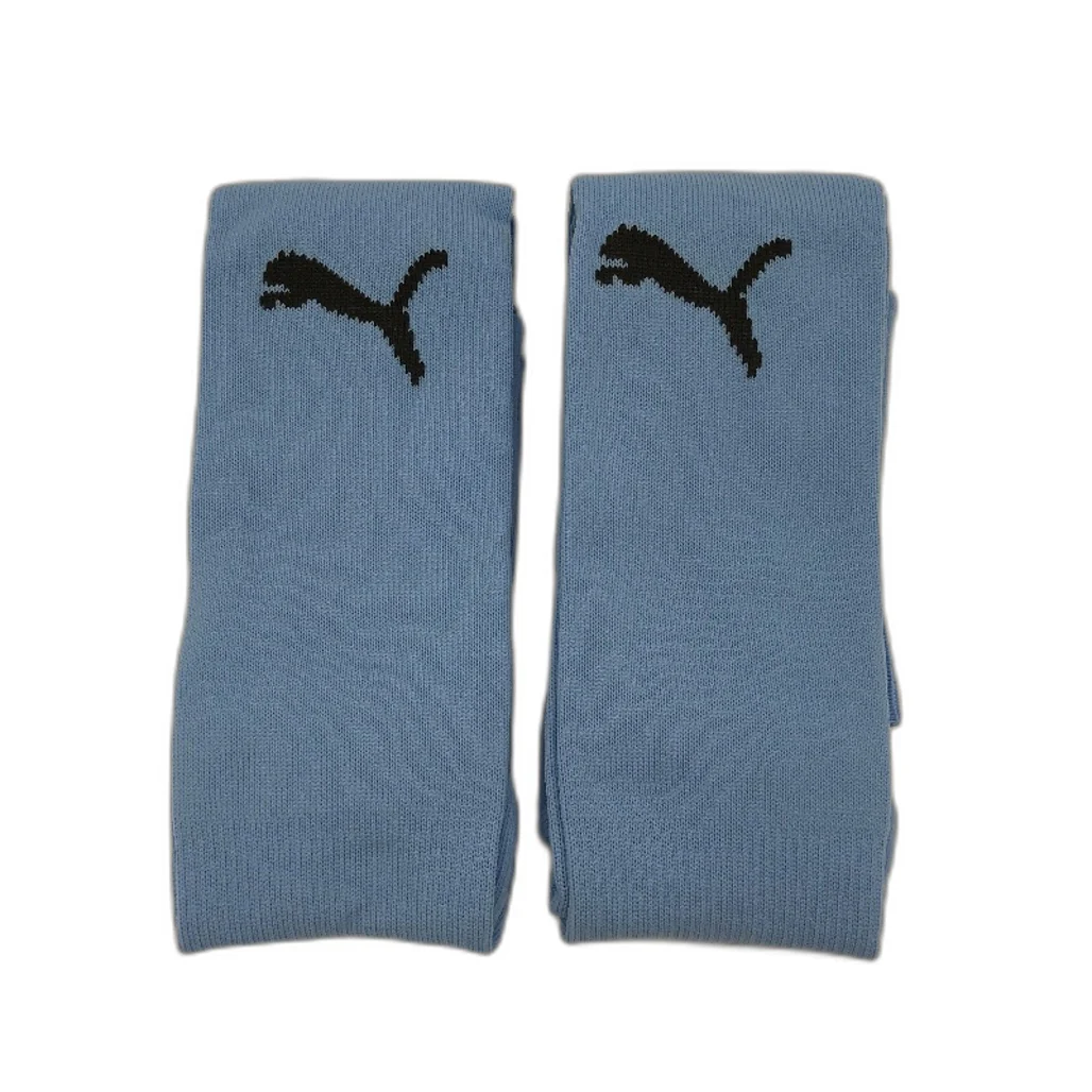 PUMA 2 Pack Blue & Black Team II Football High Socks Youth Size 2/ US 3.5-6 NEW