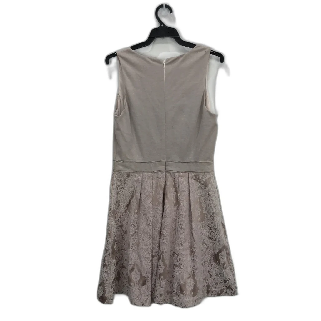 Forever New Light Mauve Floral Patterned A-Line Mini Dress Ladies Size AU 10 NEW - Image 2