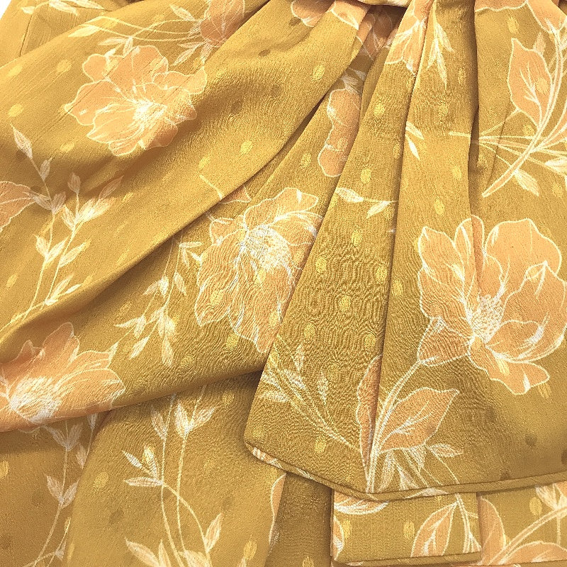 Ever New Yellow Puffy Short Sleeve Floral Mini Dress Ladies Size AU 4 NEW - Image 4