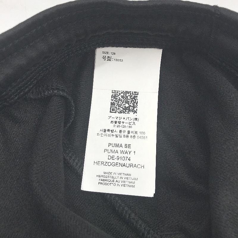 PUMA Junior Black LIGA Sports Training Full Length Pants Youth Size S 7-8Y NEW - Image 4