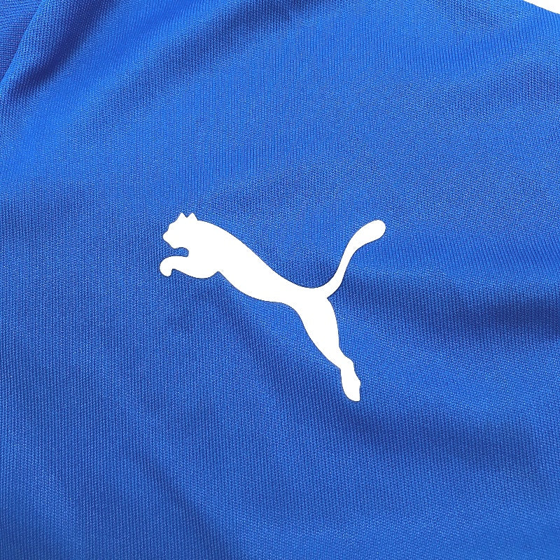 PUMA Junior LIGA  Jersey Electric Blue & White Training Top Youth Size XS 5-6Y - Image 5