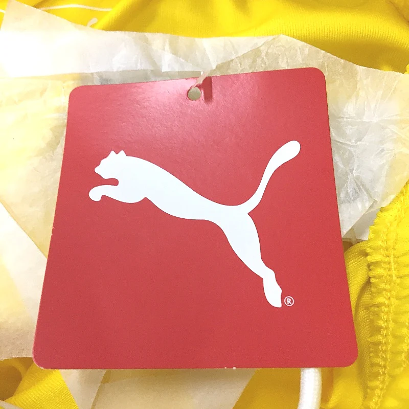 PUMA Junior Cyber Yellow LIGA Core Sports Training Shorts Youth Size S 7-8Y NEW - Image 4