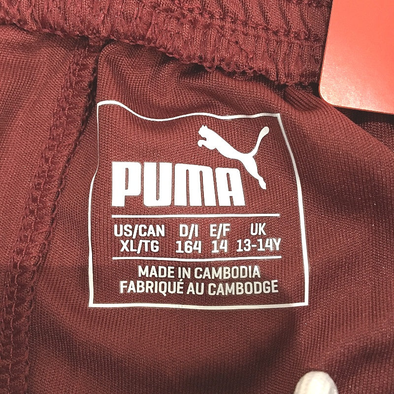 PUMA Junior Burgundy LIGA Core Sports Training Shorts Youth Size XL 13-14Y - Image 3